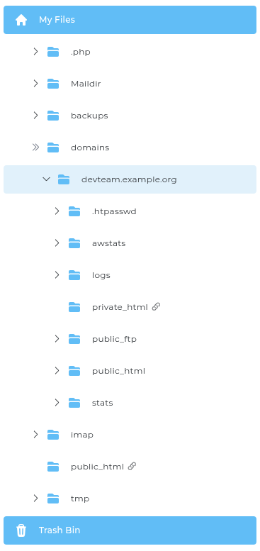 Refactored File Manager's folder tree