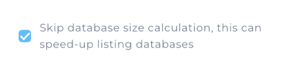 skip database size computation toggle in skin options